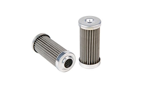 Aeromotive 12616 Replacement Filter Element, 100-Micron Stainless Mesh, Fits All 1-1/4" OD Filter Housings