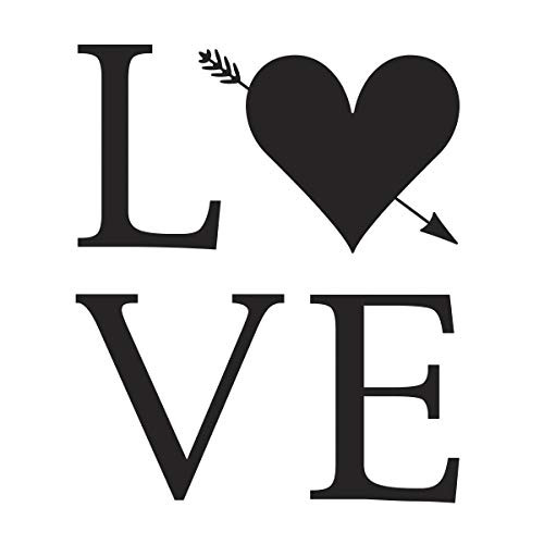 Darice Embossing Folder: Love, 4.25 x 5.75 inches