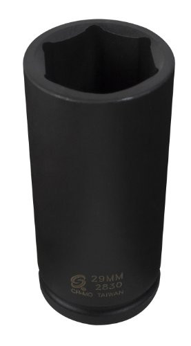 Sunex 2806zd 12-Inch Drive 34-Mm 12-Point Deep Spindle Nut Socket