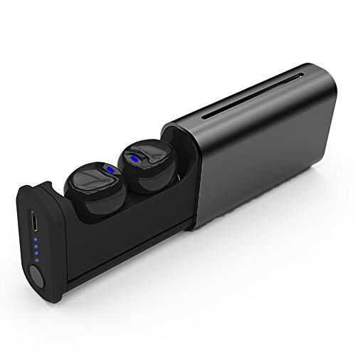 Wireless Earbuds, SAN.COMO T6 Latest Bluetooth 5.0 True Wireless Bluetooth Earbuds 15H Playtime 3D Stereo Sound Wireless Headphones, Built-in Microphone