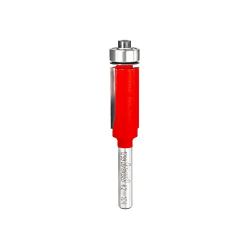 Freud 1/2" (Dia.) Bearing Flush Trim Bit with 1/4" Shank (42-104)