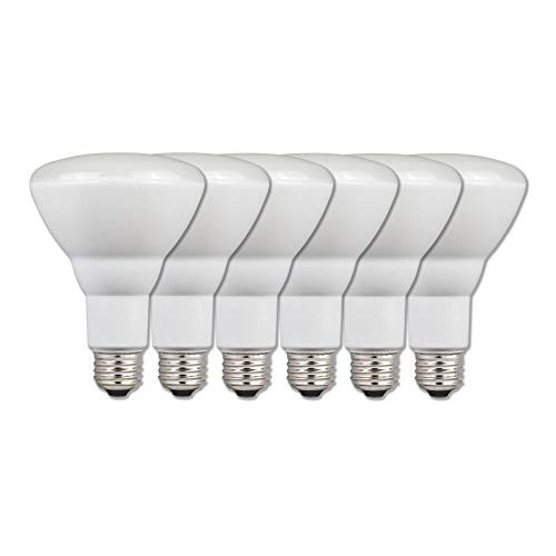 Westinghouse Lighting 3514820 65W Equivalent BR30 Flood Dimmable Daylight LED Light Bulb with Medium Base (6 Pack), Six 65 Watt