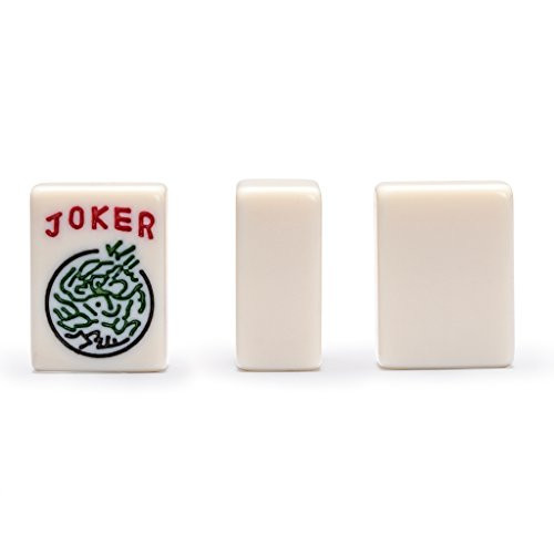 Yellow Mountain Imports Set of 166 American Mahjong (Mah Jong, Mahjongg, Mah-Jongg, Mah Jongg) Tiles, The Classic