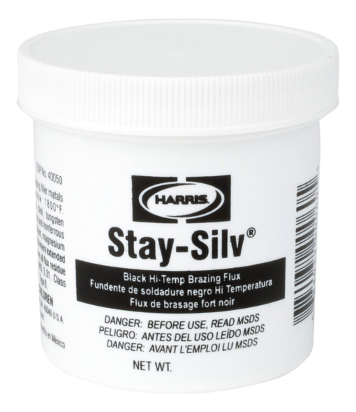 Harris SSBF5 Stay Silv Brazing Flux, 5 lb. Jar, Black