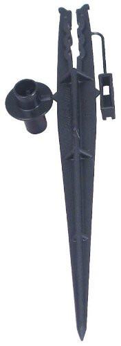 Rain Bird TS25-10PS2 TS25/10PS Tubing Stake with Bug Guard, 1/4" Plastic w Cap, 10-Pack