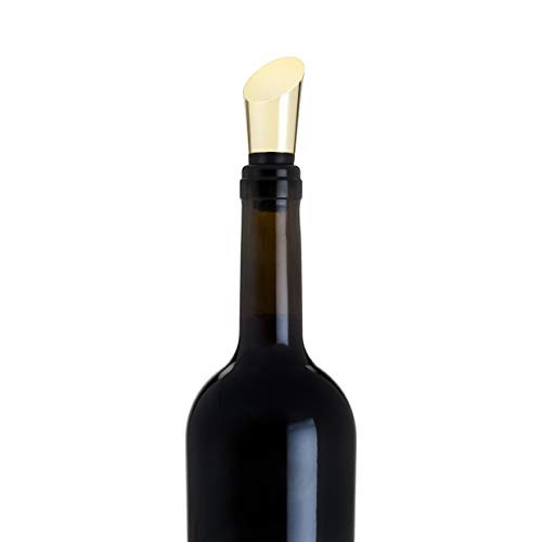 Viski 5215 True Fabrication Belmont: Heavyweight Gold Bottle Stopper), One Size,
