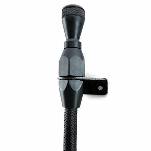 AutoLoc AUTEDB12 Engine Oil Dipstick (Black Small Block Chevy Pre 1980 (No Tube) Engine Oil Dipstick Stainless Steel Autoloc