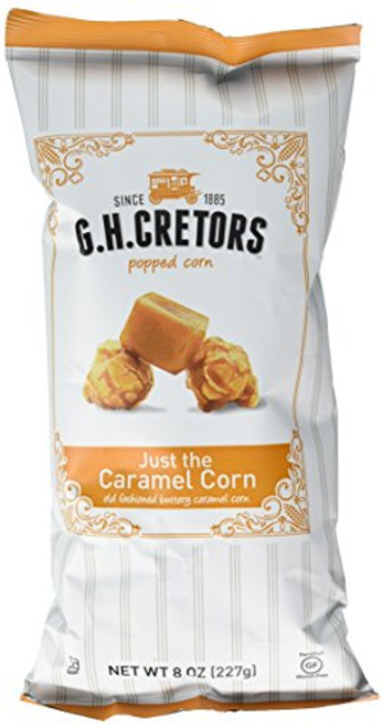G.H. Cretors Popcorn, Just the Caramel Corn, 8-Ounce Bags (Pack of 12) G.H. Cretors Popcorn, Just the Caramel Corn, 8-Ounce Bags (Pack of 12)