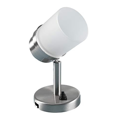 Facon 12V LED RV Boat Vanity Lights Fixtures LED Adjustable Bedside Lamp Reading Light with On&Off Switch, Interior Spotlight for Camper Trailer Motorhome