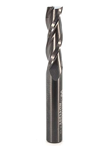Whiteside Router Bits RU4125T Standard Spiral Bit with Up Cut Solid Carbide 3/8-Inch Cutting Diameter and 1-1/4-Inch Cutting Length
