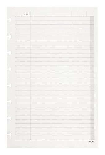 TUL Custom Note-Taking System Discbound Refill Pages, 5.5" x 8.5", Junior Size, to Do List, 100 Pages (50 Sheets), White