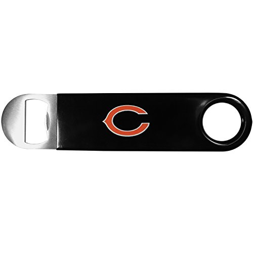 NFL Chicago Bears Long Neck Bottle Opener, Black,