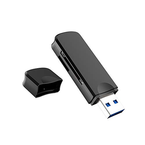 Casolu 4 Ports USB 3.0 Data Hub 5Gbps for MacBook, Mac Pro/Mini, iMac, Surface Pro, XPS, Notebook PC, USB Flash Drives, Mobile HDD (SD Card Reader)