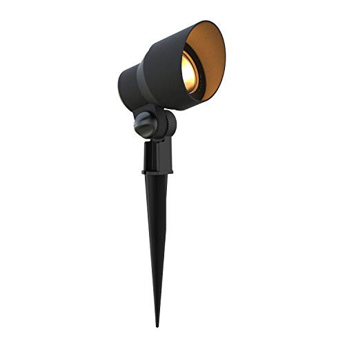 GOODSMANN 20 Watt Floodlight Low Voltage Landscape Lighting Waterproof Path Light Low Voltage Lighting with Spike Stand for Garden, Yard, Pathway, Lawn, Driveway Outdoor Lighting 9920-9604-01