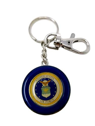 Ramsons Imports U.S. Air Force Logo Stainless Steel Key-Chain