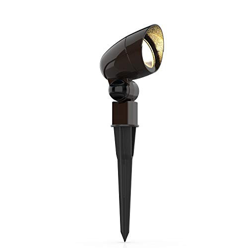 GOODSMANN Equinox LED Low Voltage Floodlight, 3 Watts Floodlight Waterproof Path Light Low Voltage Lighting with Spike Stand for Garden, Yard, Pathway, Lawn, Driveway Outdoor Lighting 9920-1607-01