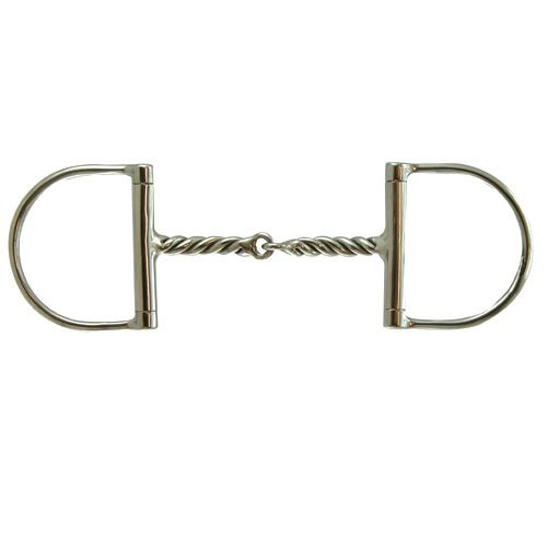 Coronet Large Dee with Twisted Bent Wire Bit, 5 1/4-Inch