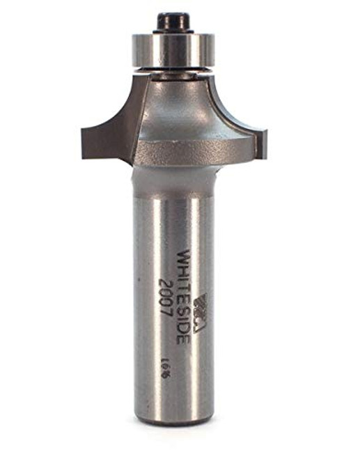 Whiteside Router Bits 2007 Round Over Bit with Ball Bearing
