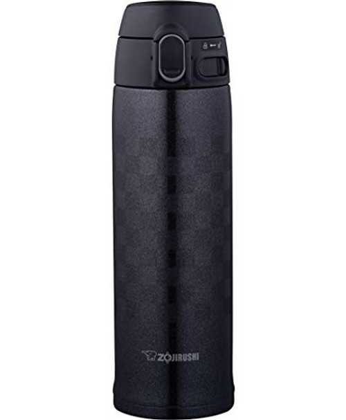 Zojirushi SM-TAE48BZ Stainless Steel Vacuum Insulated Mug, 16-Ounce, Ichimatsu Black