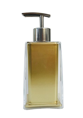 Acrylic Lucite Gold Soap Dispenser