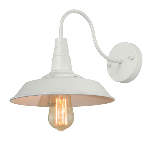 LNC White Gooseneck Wall Sconces Barn Warehouse Farmhouse Sconces Wall Lighting LNC White Gooseneck Wall Sconces Barn Warehouse Farmhouse Sconces Wall Lighting