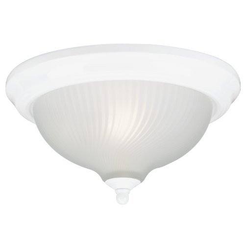 Westinghouse Lighting 6430000 Two-Light Flush-Mount Interior Ceiling Fixture, White Finish with Frosted Swirl Glass Westinghouse Lighting 6430000 Two-Light Flush-Mount Interior Ceiling Fixture, White Finish with Frosted Swirl Glass