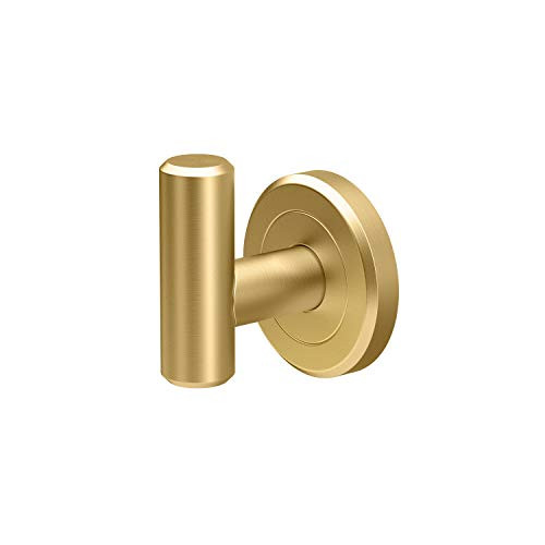 Gatco Latitude II Robe Hook, Brushed Brass
