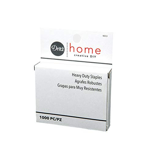 Dritz Home 9053 Heavy Duty Staples, 7/16-Inch (1000-Piece)