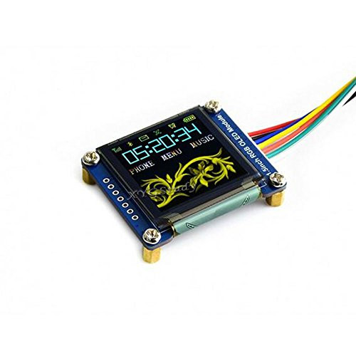 1.5 inch RGB OLED General Display Module 128x128 Pixels 16-bit High Color SPI Interface SSD1351 For Raspberry Pi Arduino STM32 @XYGStudy