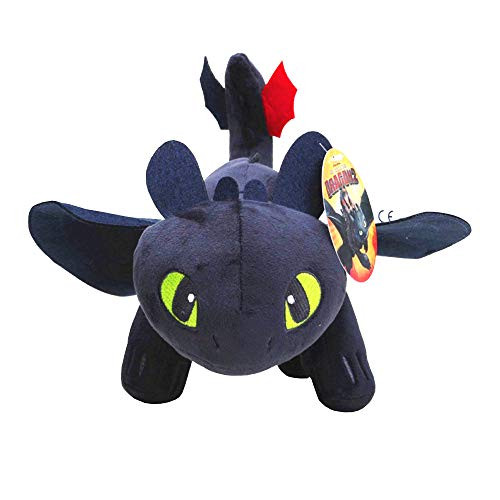 How to Train Your Dragon Night Fury Toothless Night Fury Stuffed Animal Plush Doll Toy Dragons Defenders of Berk 10inch How to Train Your Dragon Night Fury Toothless Night Fury Stuffed Animal Plush Doll Toy Dragons Defenders of Berk 10inch