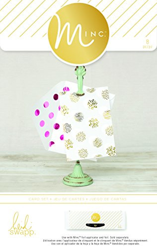 American Crafts 8 Piece Heidi Swapp Minc Card Set, Animal Prints