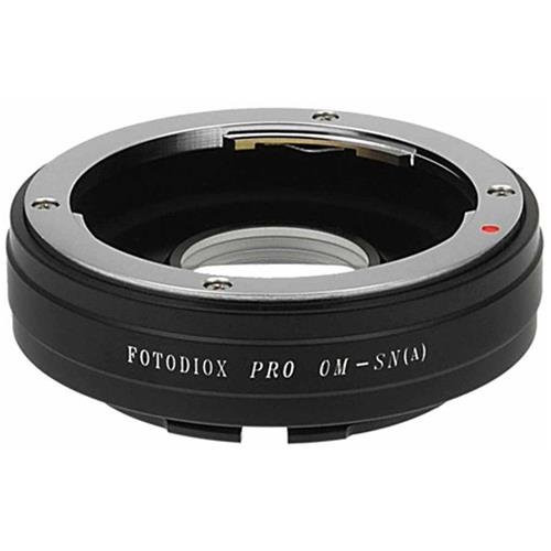 Fotodiox Pro Lens Mount Adapter - Olympus Zuiko (OM) 35mm SLR Lens to Sony Alpha A-Mount (and Minolta AF) Mount SLR Camera Body Fotodiox Pro Lens Mount Adapter - Olympus Zuiko (OM) 35mm SLR Lens to Sony Alpha A-Mount (and Minolta AF) Mount SLR Camera Body