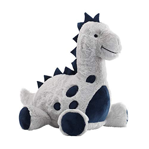 Lambs & Ivy Baby Dino Blue/Gray Plush Dinosaur Stuffed Animal Toy - Spike Lambs & Ivy Baby Dino Blue/Gray Plush Dinosaur Stuffed Animal Toy - Spike