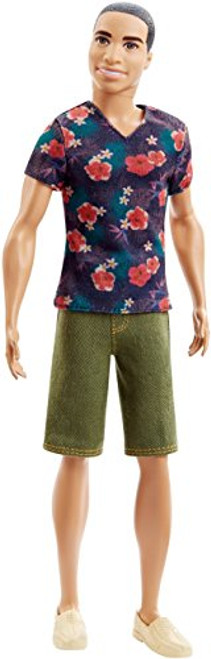 Barbie Fashionistas Ken Doll, Floral Tee Barbie Fashionistas Ken Doll, Floral Tee