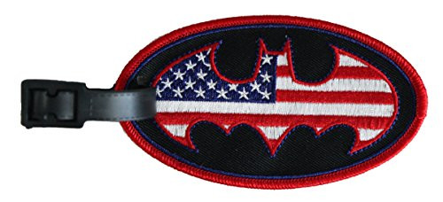 Luggage Tag Dc Comics Batman US Logo Novelty