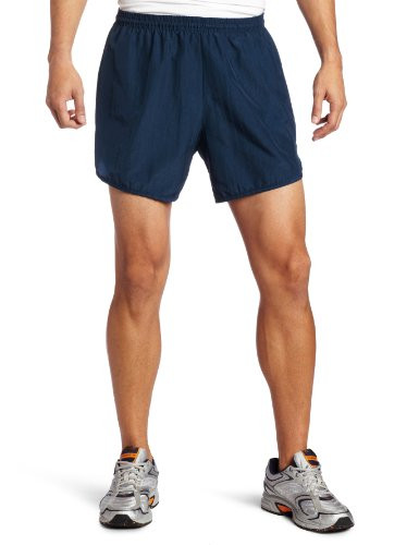 Soffe Men's Running Short with Pocket, Navy, Medium