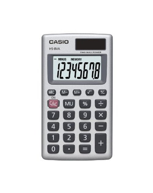 Casio Inc. HS8VA Standard Function Calculator