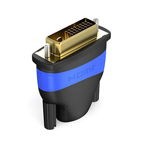 KabelDirekt HDMI to DVI (24+1) Adapter (1080p, Full HD, 3D, High Speed) - TOP Series