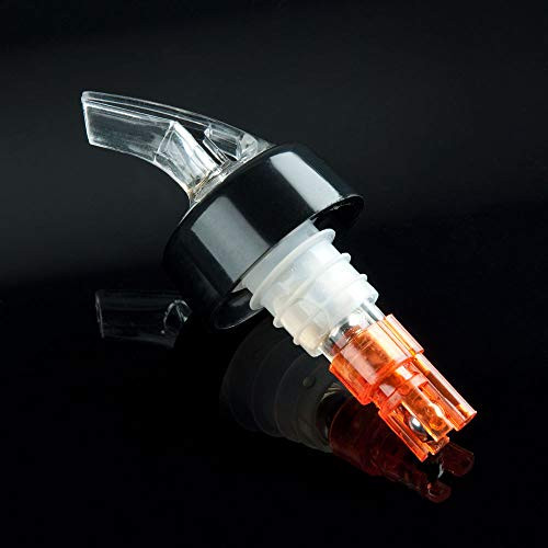 Tiger Chef 1/2 OZ Measured Liquor Pourer Tail with Collar Liquor Spout Pourer