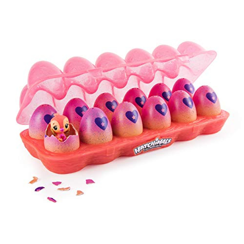 Hatchimals CollEGGtibles,  Neon Nightglow 12 Pack Easter Egg Carton with Season 4 Hatchimals CollEGGtibles, Amazon Exclusive, for Ages 5 and Up