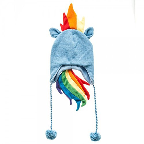 bioWorld My Little Pony Rainbow Dash Laplander Fleece Cap Beanie