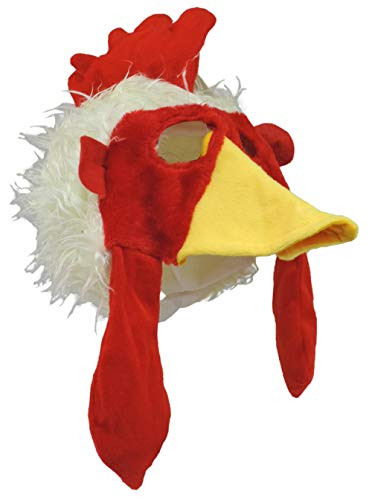 Jacobson Hat Company Chicken Rooster Plush Mask Hat