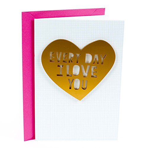 Hallmark Signature Birthday Card (Every Day I Love You)