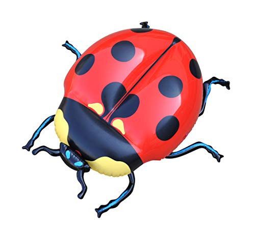 Jet Creations JET-LADYBUG Inflatable Insect 25" Wide Best for Education Decoration Birthday for Kids and Adults, Multicolor Jet Creations JET-LADYBUG Inflatable Insect 25" Wide Best for Education Decoration Birthday for Kids and Adults, Multicolor