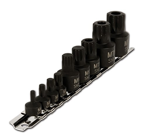 Performance Tool W38965 9-Piece Impact 12-Point Bit Socket Set