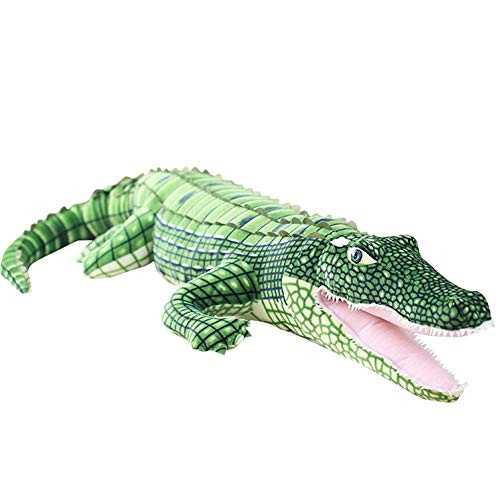 large stuffed alligator