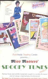 Miss Masters' Spoofy Tunes Trading Cards Series 1 Box -36 Count
