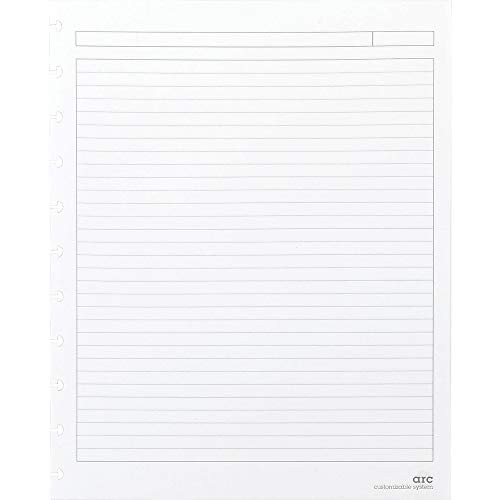 Staples 205577 Arc System Reinforced Narrow Ruled Premium Refill Paper White 8.5"X11"