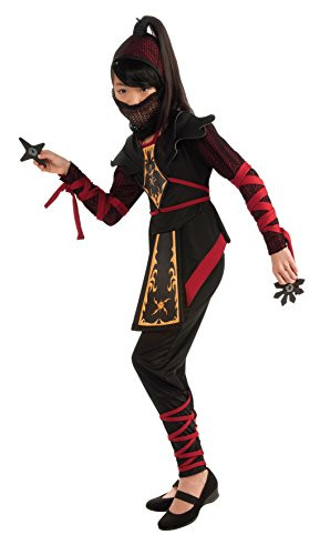 Rubies Warrior Ninja Child's Costume, One Color, Large, One Color, Large