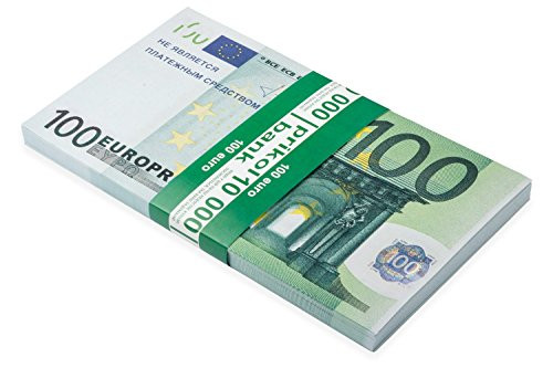 Olshop Prop Money, (80) New 100 Euro Bill, Pranks, Play Money for Kids Olshop Prop Money, (80) New 100 Euro Bill, Pranks, Play Money for Kids
